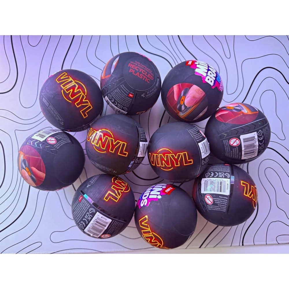 10 Zuru Mini Brands Really Works Vinyl Capsule Balls